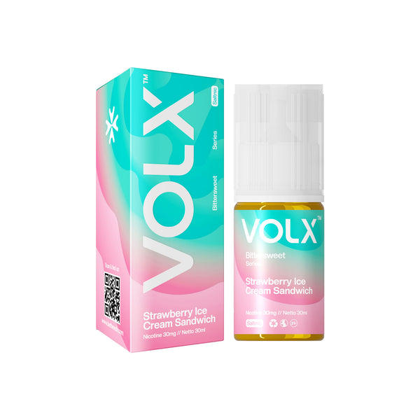 Bittersweet Strawberry Ice Cream Sandwich