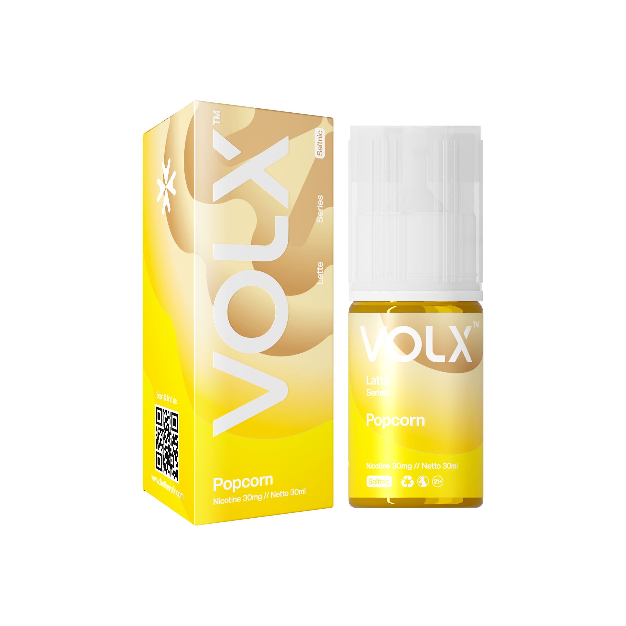 VOLX Latte Popcorn - Latte Series